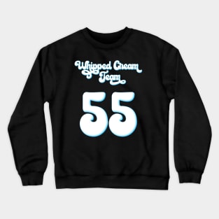 Official Whipped Cream Team Jersey Crewneck Sweatshirt